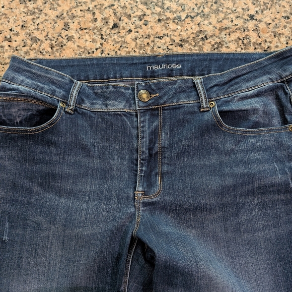Women's Maurice's Capri jean size 16 - Picture 3 of 7